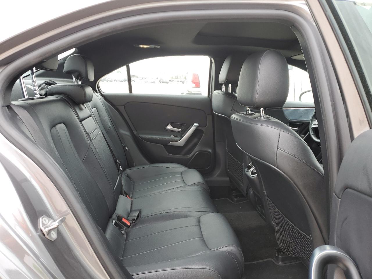 2022 Mercedes-Benz A-klasse VIN W1K3G4EB0NJ363576 Copart auction photo, front end / side damage thumbnail 10
