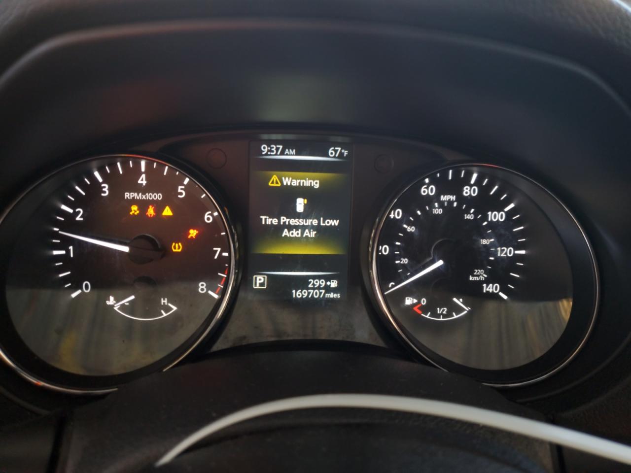 2017 Nissan Rogue VIN 5N1AT2MT7HC777535 Copart auction photo, front end damage thumbnail 9