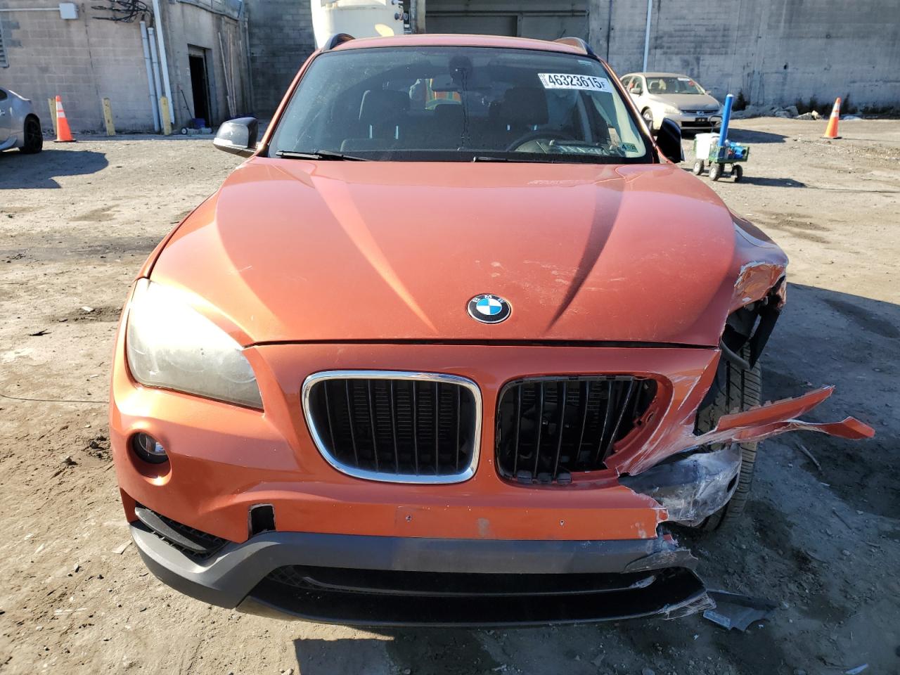 2014 BMW X1 VIN WBAVL1C56EVR92680 Copart auction photo, front end damage thumbnail 5