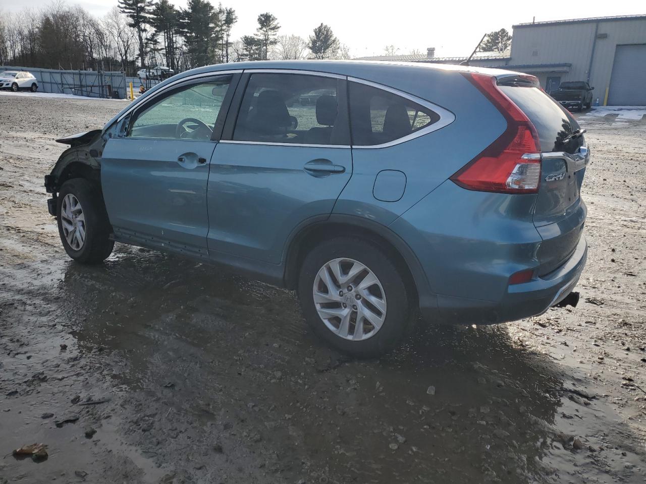 2015 Honda CR-V VIN 2HKRM4H51FH644928 Copart auction photo, front end / side damage thumbnail 2