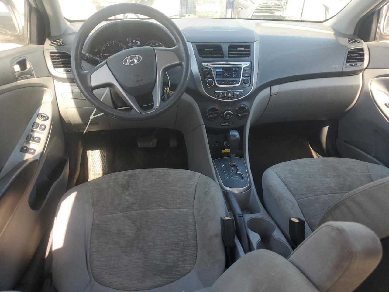 2016 Hyundai Accent VIN KMHCT4AE4GU955890 Copart auction photo, front end damage thumbnail 8