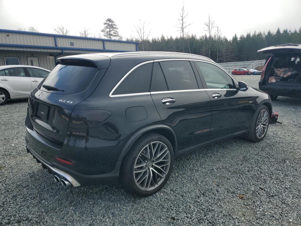2020 Mercedes-Benz GLC VIN W1N0G6EB8LF823021 Copart auction photo, all over damage thumbnail 3