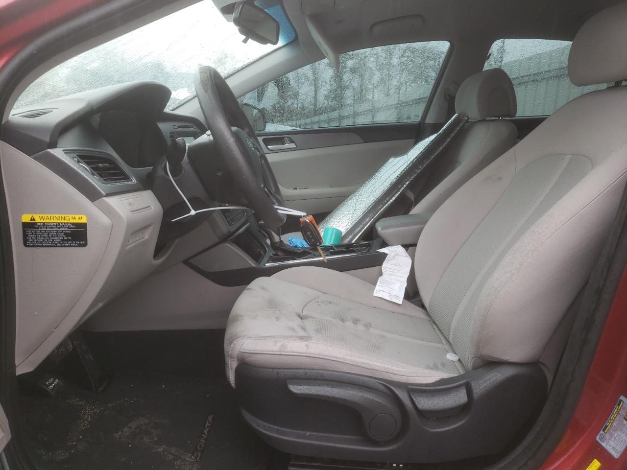 2016 Hyundai Sonata VIN 5NPE24AF0GH383526 Copart auction photo, side / minor dent/scratches damage thumbnail 7