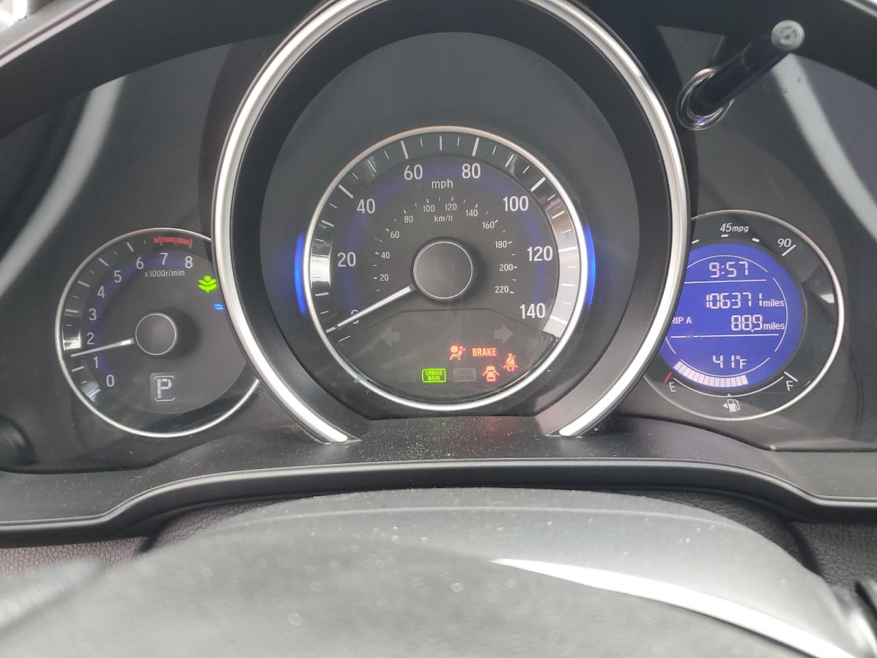 2016 Honda Fit VIN JHMGK5H70GX023544 Copart auction photo, front end damage thumbnail 9