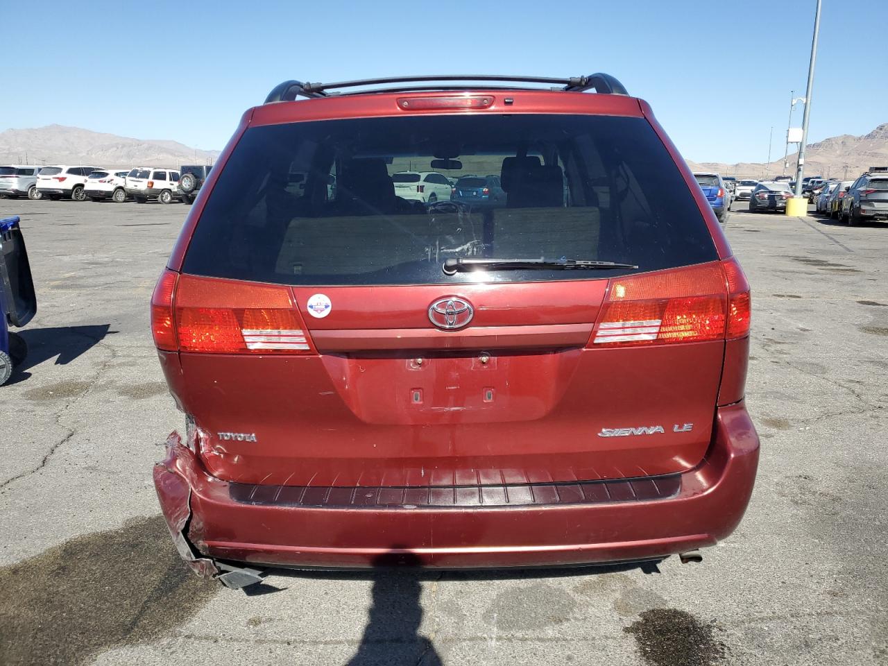 2005 Toyota Sienna VIN 5TDZA23C65S325066 Copart auction photo, rear end damage thumbnail 6