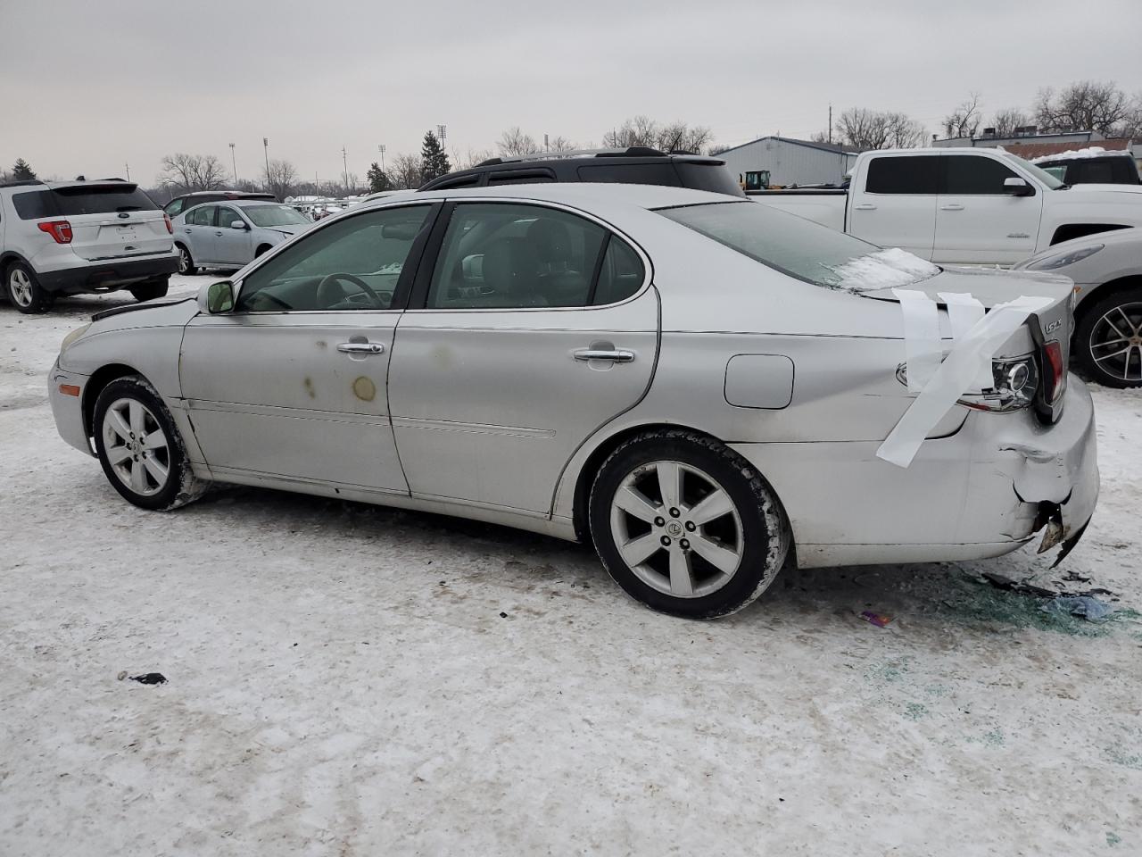2005 Lexus ES VIN JTHBA30G855084744 Copart auction photo, rear end damage thumbnail 2