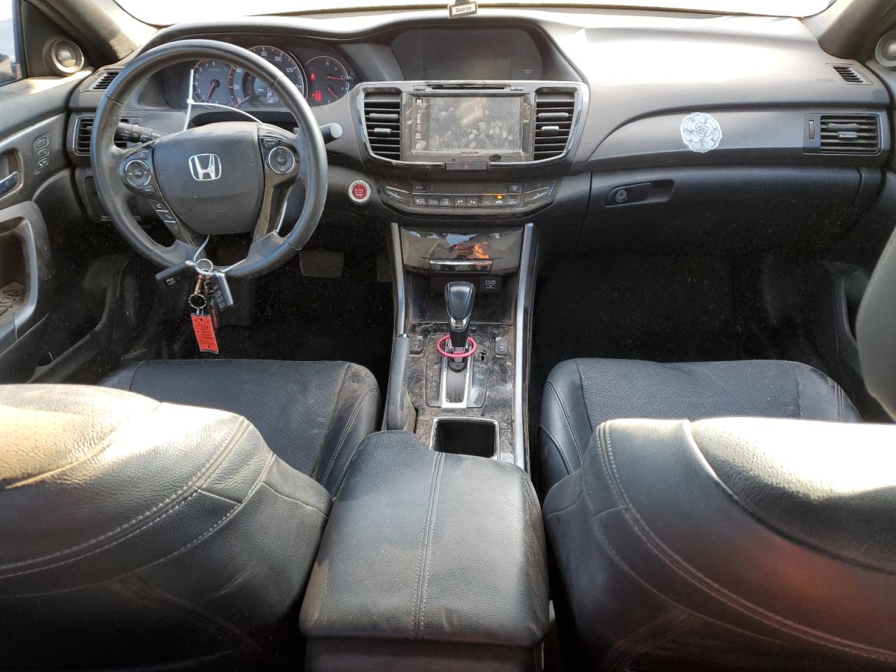 2017 Honda Accord VIN 1HGCT1B85HA010348 Copart auction photo, front end / side damage thumbnail 8