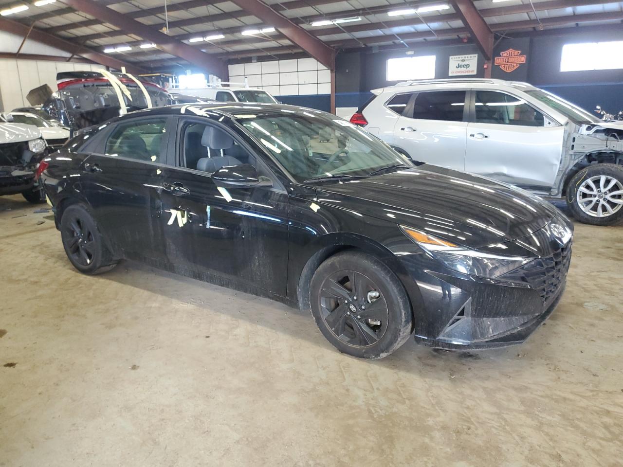 2023 Hyundai Elantra VIN 5NPLM4AG4PH095759 Copart auction photo, rear end / minor dent/scratches damage thumbnail 4