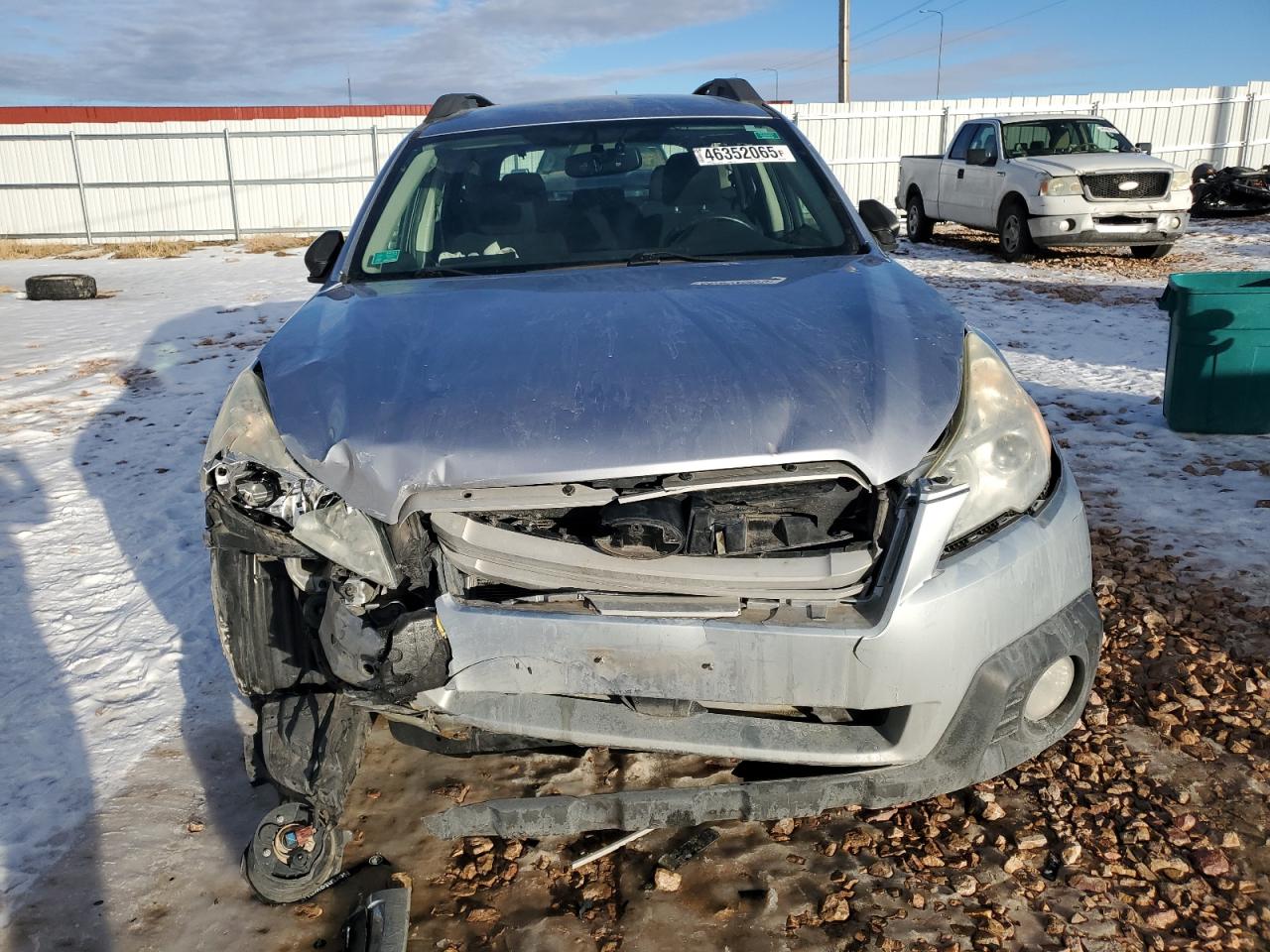 2014 Subaru Legacy VIN 4S4BRBAC0E3271774 Copart auction photo, front end / side damage thumbnail 5