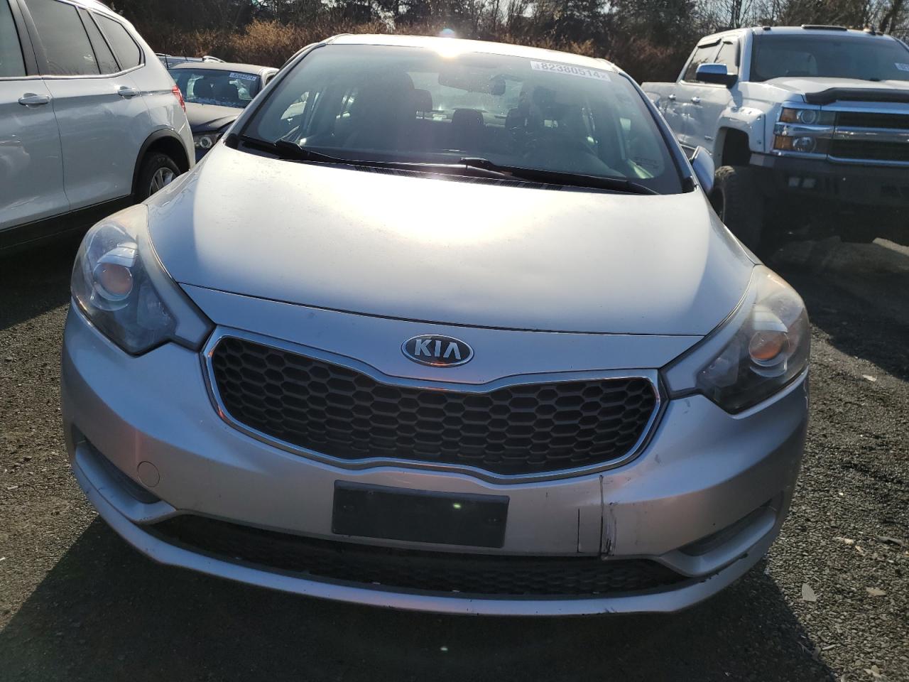 2015 KIA Forte VIN KNAFX4A66F5281889 Copart auction photo, side damage thumbnail 5
