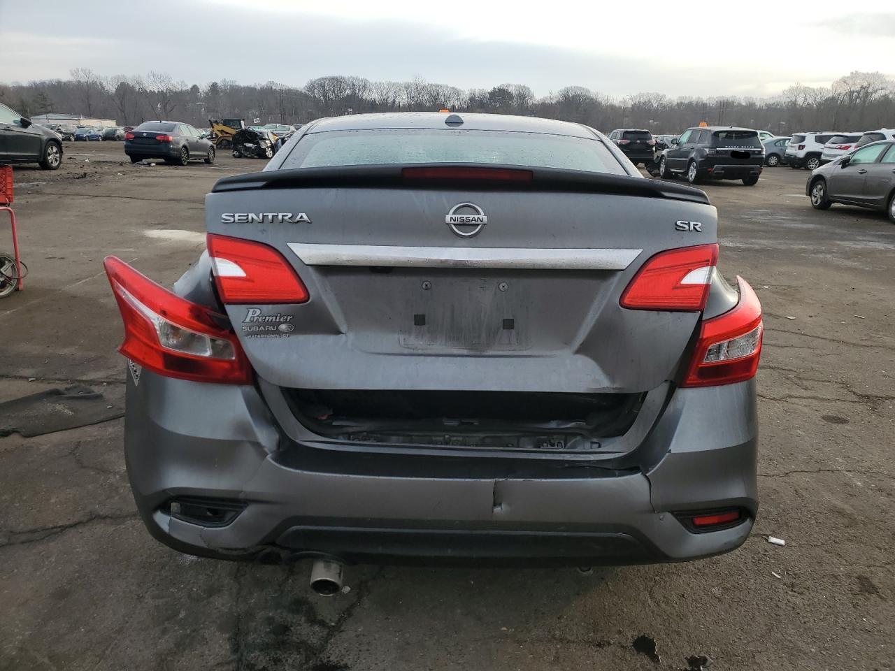 2017 Nissan Sentra VIN 3N1AB7AP3HY399929 Copart auction photo, rear end damage thumbnail 6