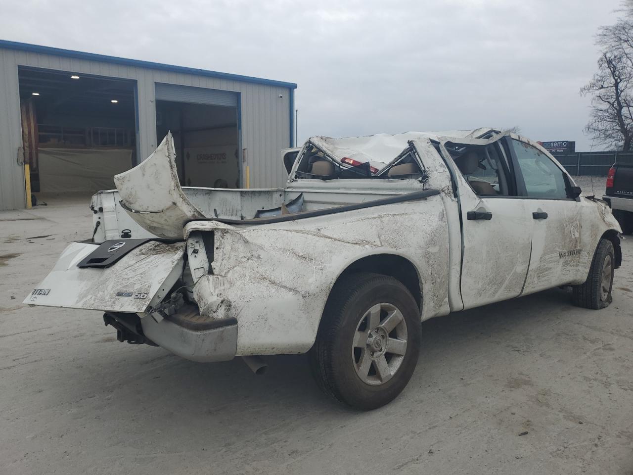 2008 Nissan Titan VIN 1N6BA07D08N356250 Copart auction photo, all over damage thumbnail 3