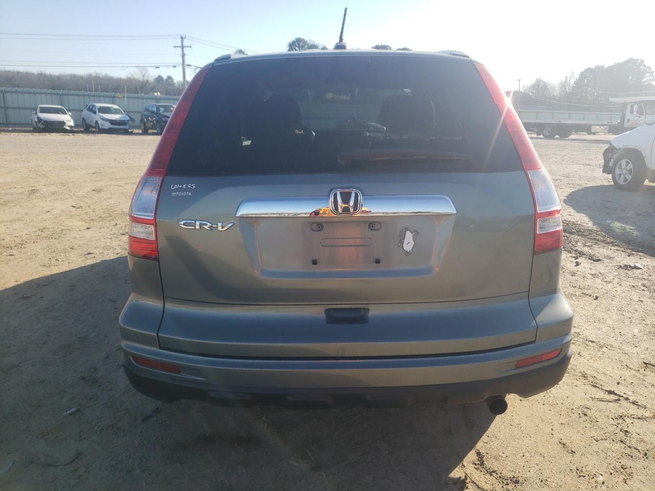 2010 Honda CR-V VIN JHLRE3H77AC006778 Copart auction photo, mechanical / front end damage thumbnail 6