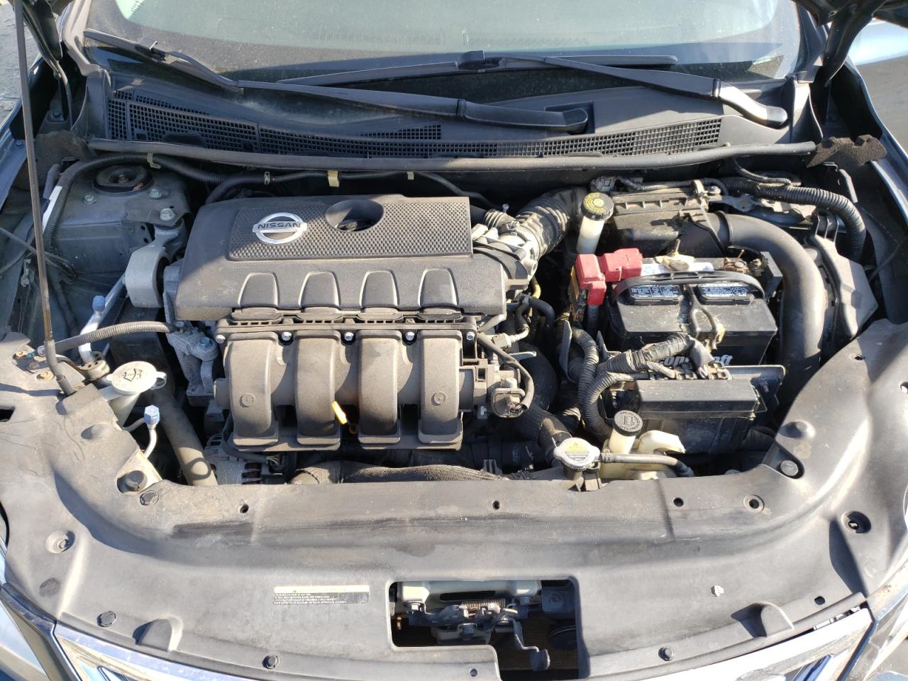 2014 Nissan Sentra VIN 3N1AB7AP8EY289552 Copart auction photo, front end damage thumbnail 12
