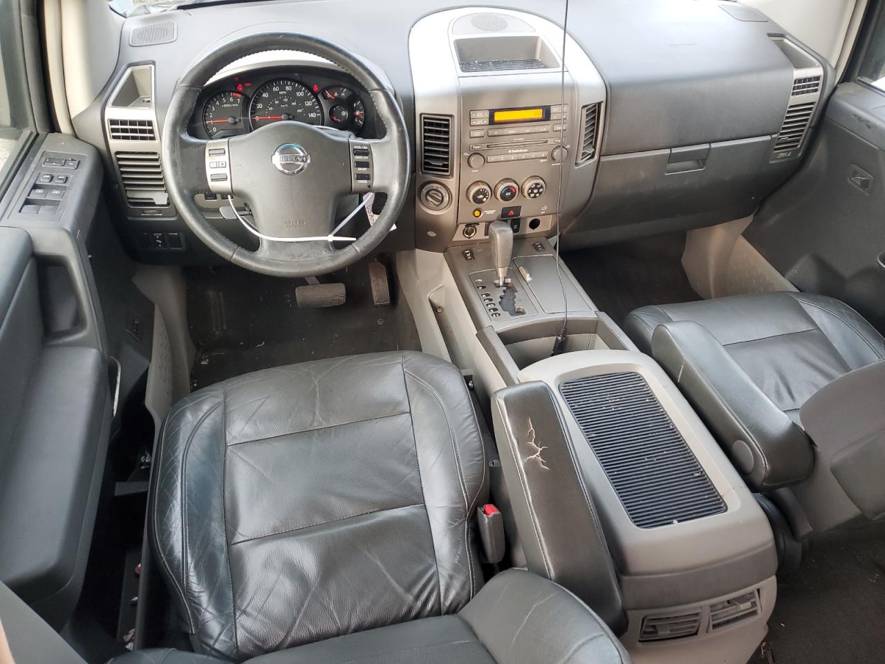 2004 Nissan Titan VIN 1N6AA07B34N593139 Copart auction photo, front end damage thumbnail 8