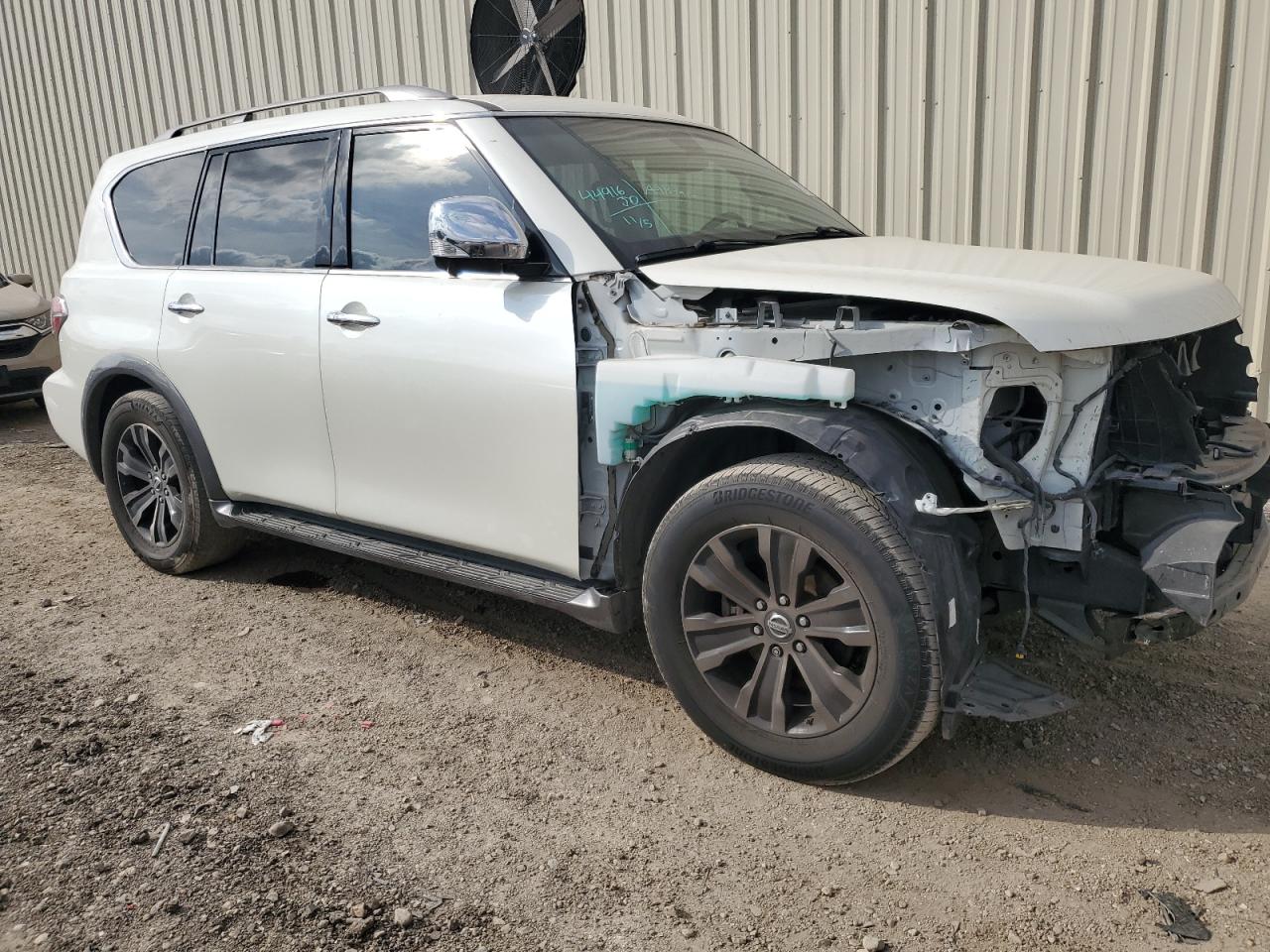 2017 Nissan Armada VIN JN8AY2NF2H9300656 Copart auction photo, water/flood / side damage thumbnail 4