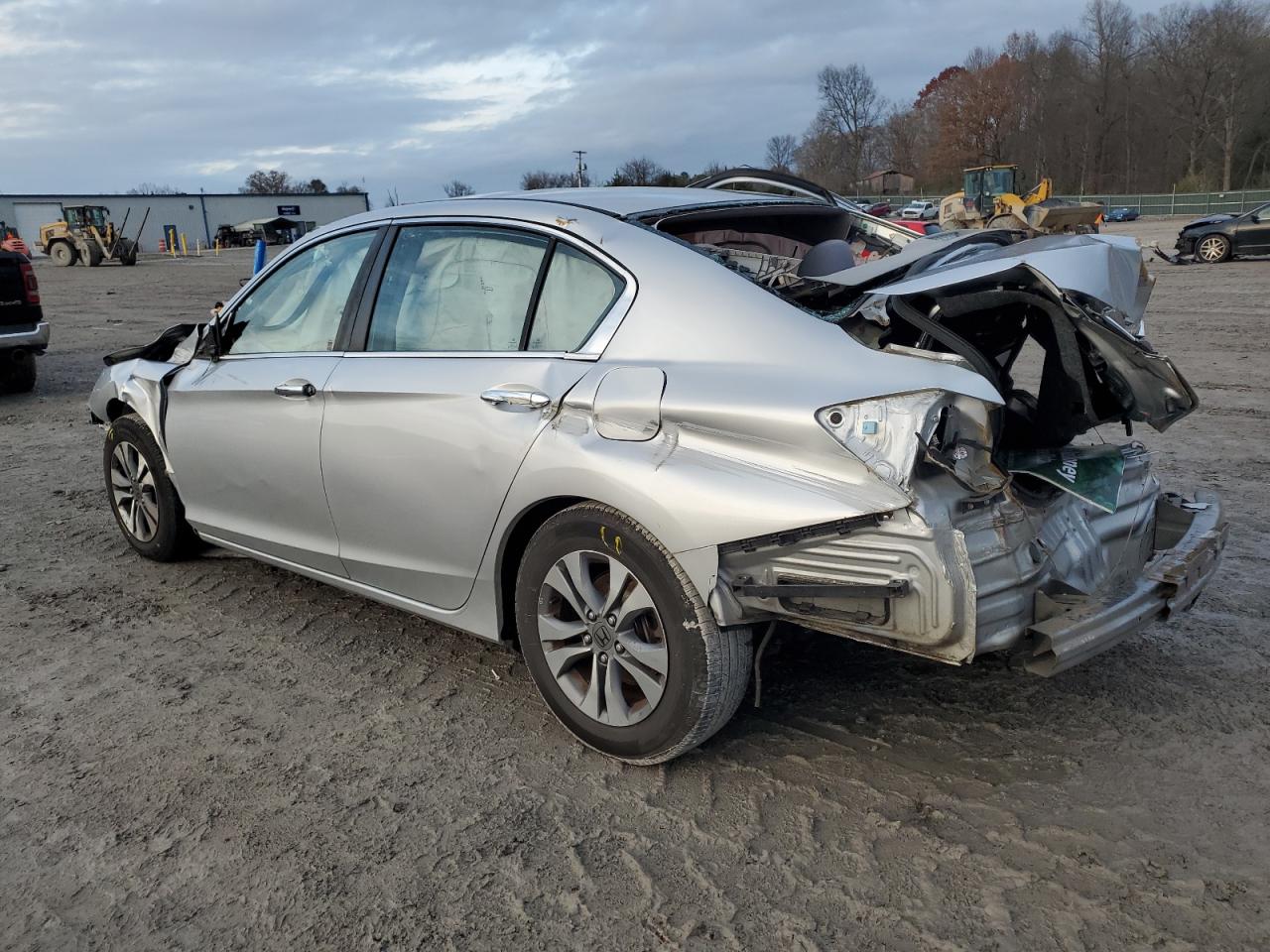 2014 Honda Accord VIN 1HGCR2F33EA299888 Copart auction photo, all over damage thumbnail 2