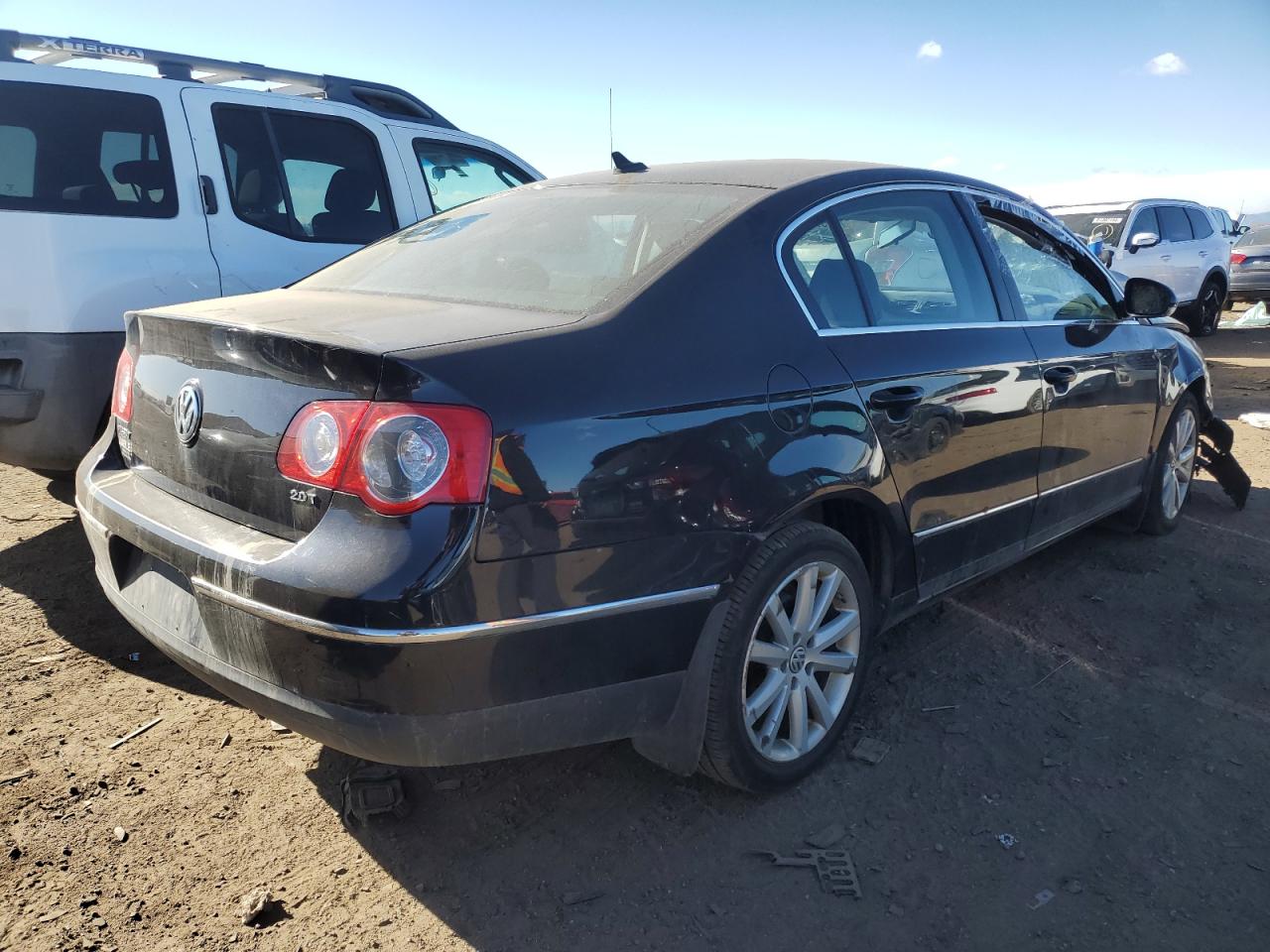 2010 Volkswagen Passat VIN WVWJK7AN5AE131821 Copart auction photo, front end damage thumbnail 3