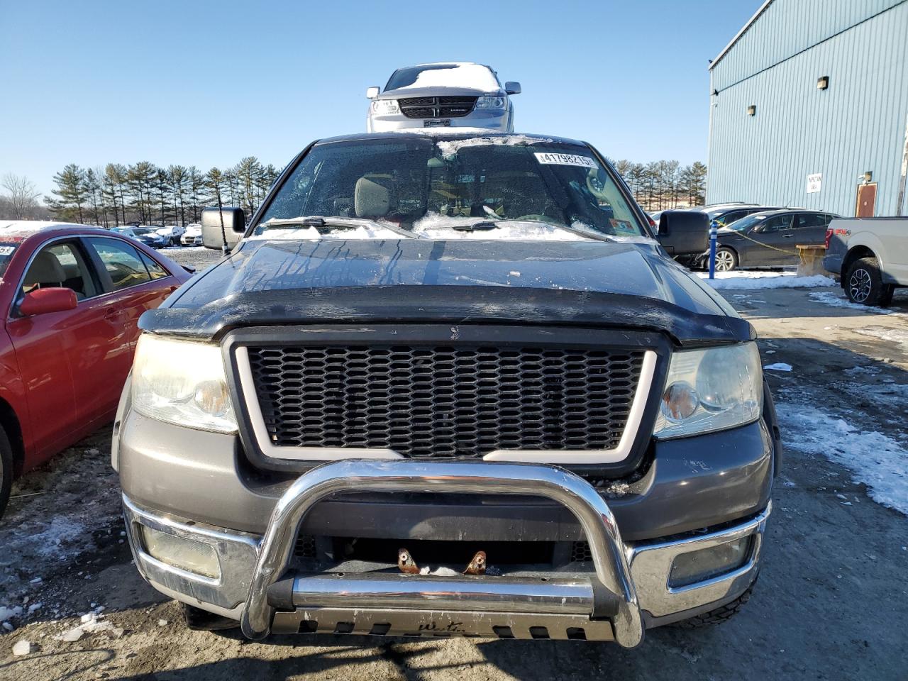 2004 Ford F-150 VIN 1FTRX14W64NB73294 Copart auction photo, side damage thumbnail 5