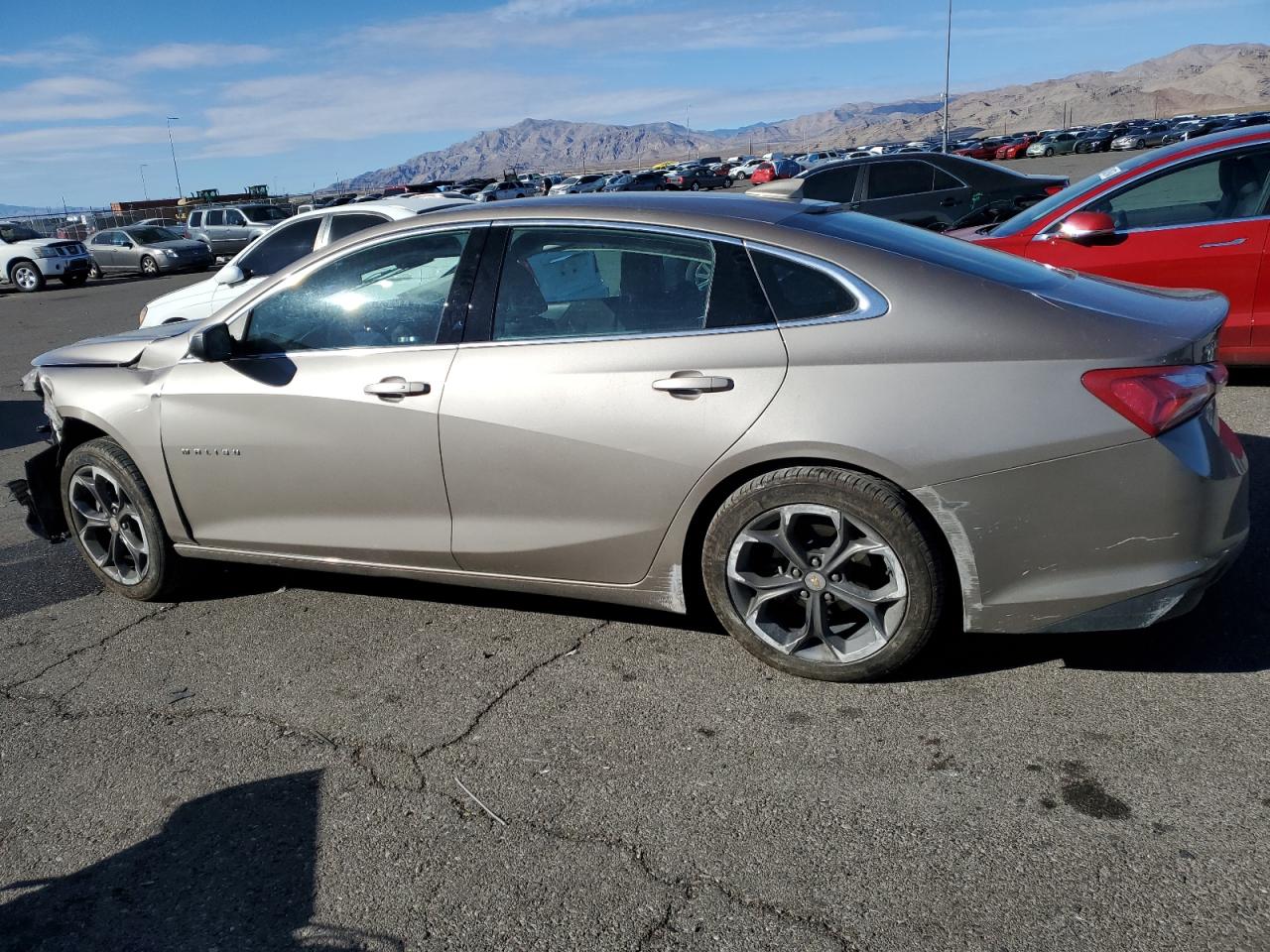 2022 Chevrolet Malibu VIN 1G1ZD5ST4NF115603 Copart auction photo, all over damage thumbnail 2