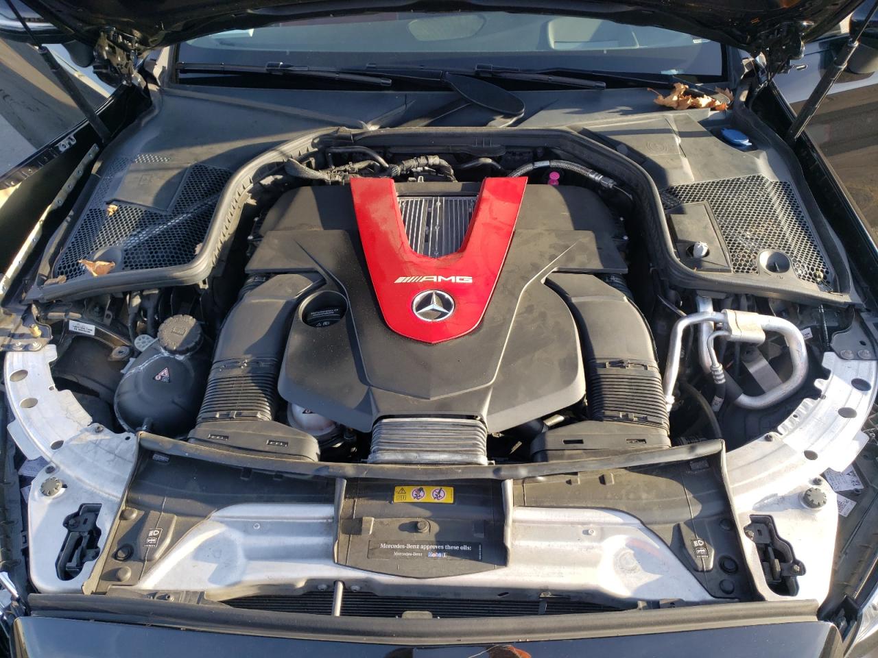 2019 Mercedes-Benz C-klasse VIN WDDWJ6EB2KF785910 Copart auction photo, front end damage thumbnail 11