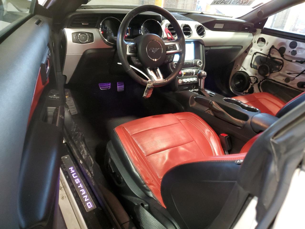 2017 Ford Mustang VIN 1FA6P8TH0H5240191 Copart auction photo, front end damage thumbnail 8