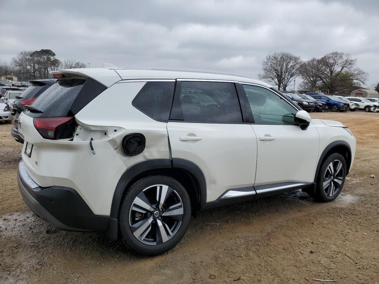 2021 Nissan Rogue VIN 5N1AT3CA4MC763477 Copart auction photo, rear end damage thumbnail 3