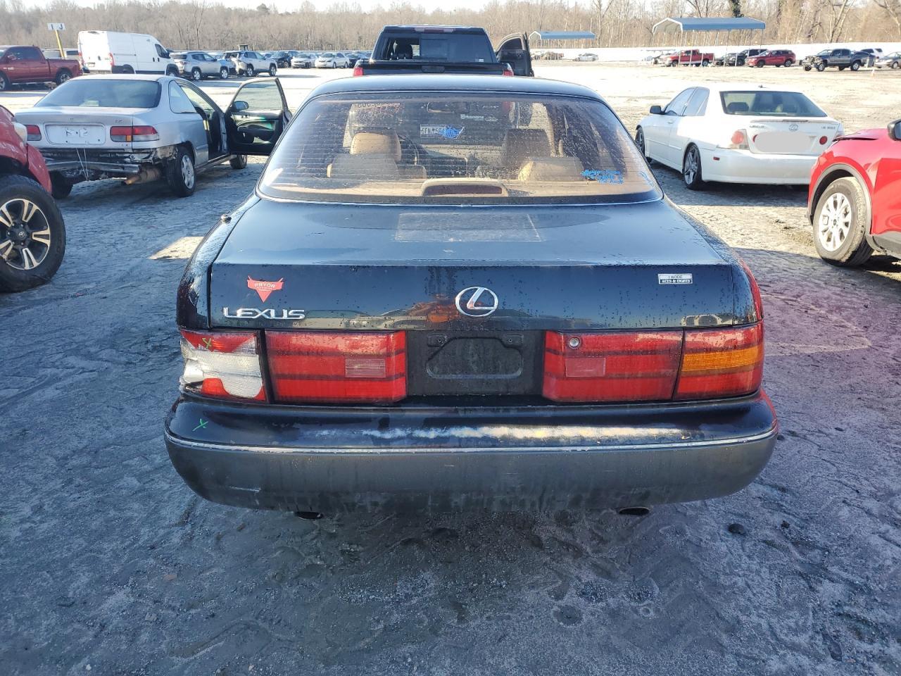 1993 Lexus LS VIN JT8UF11E0P0145757 Copart auction photo, rear end / front end damage thumbnail 6