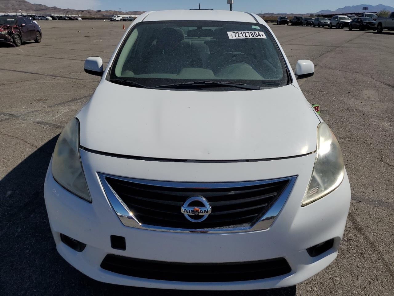 2014 Nissan Versa VIN 3N1CN7AP2EL833492 Copart auction photo, rear end / minor dent/scratches damage thumbnail 5