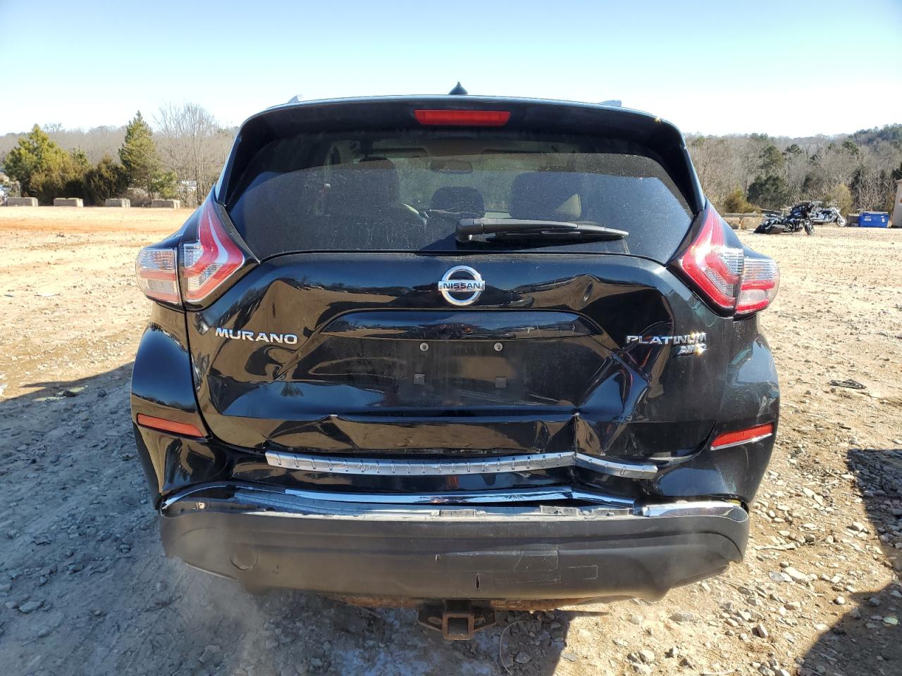 2015 Nissan Murano VIN 5N1AZ2MH0FN239027 Copart auction photo, rear end / front end damage thumbnail 6