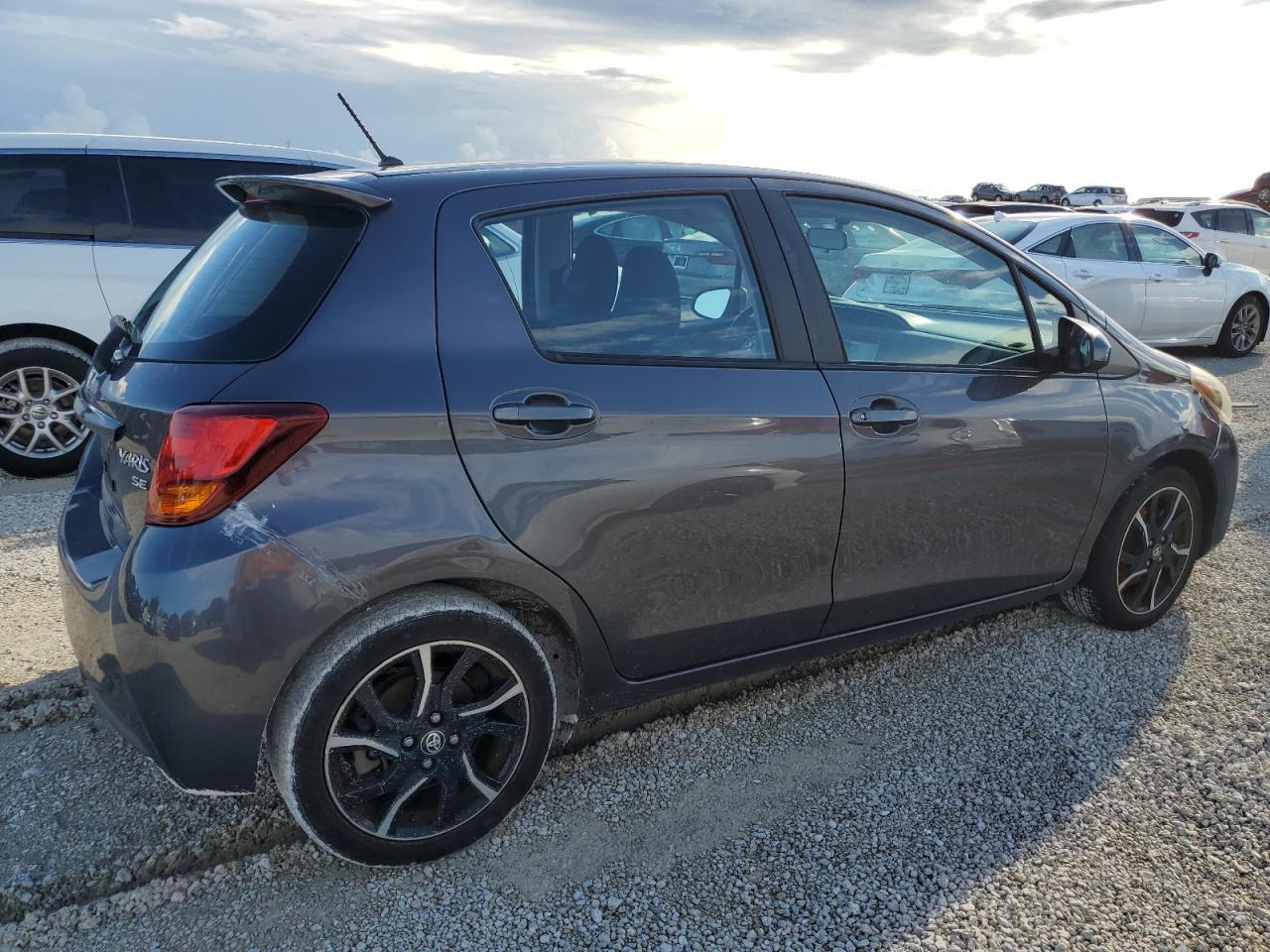 2015 Toyota Yaris VIN VNKKTUD30FA029181 Copart auction photo, water/flood damage thumbnail 3
