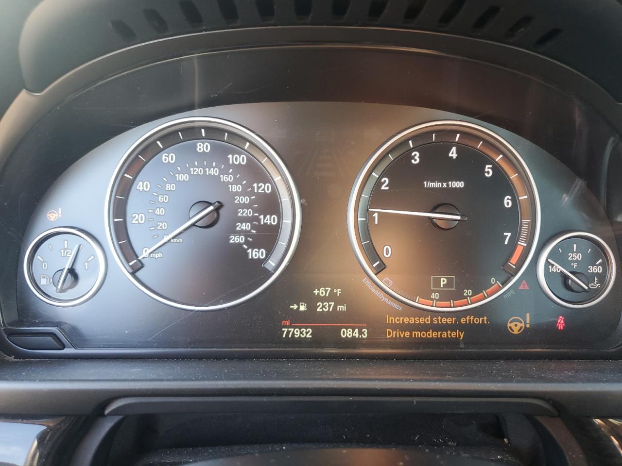 2015 BMW 5er VIN WBA5A7C58FD626851 Copart auction photo, side / undercarriage damage thumbnail 9