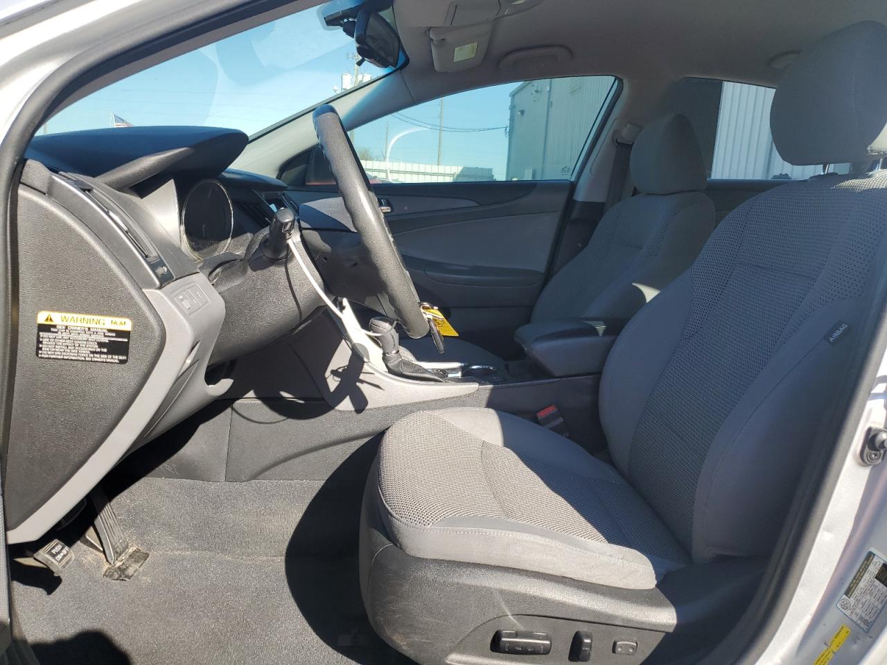 2013 Hyundai Sonata VIN 5NPEB4AC3DH529824 Copart auction photo, side / front end damage thumbnail 7
