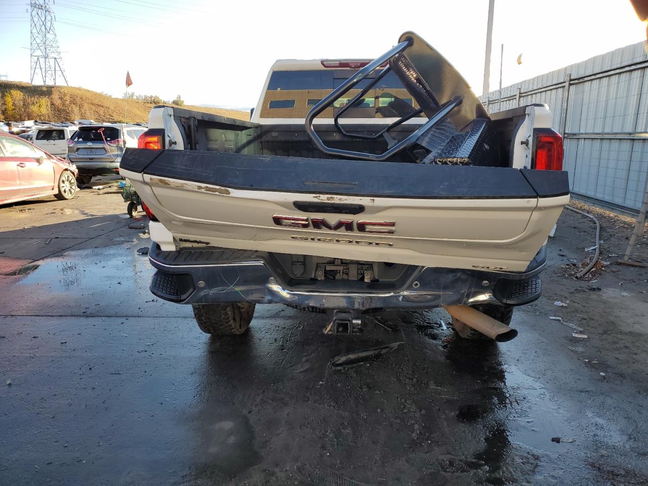 2020 GMC Sierra VIN 1GT49NE79LF160034 Copart auction photo, front end damage thumbnail 6