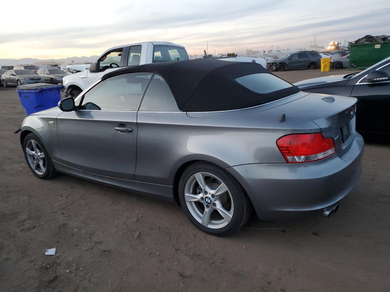 2012 BMW 1er VIN WBAUN1C5XCVH84145 Copart auction photo, front end damage thumbnail 2