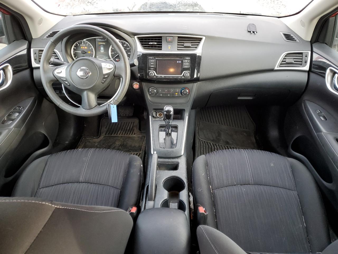 2017 Nissan Sentra VIN 3N1AB7AP0HY342006 Copart auction photo, front end / side damage thumbnail 8