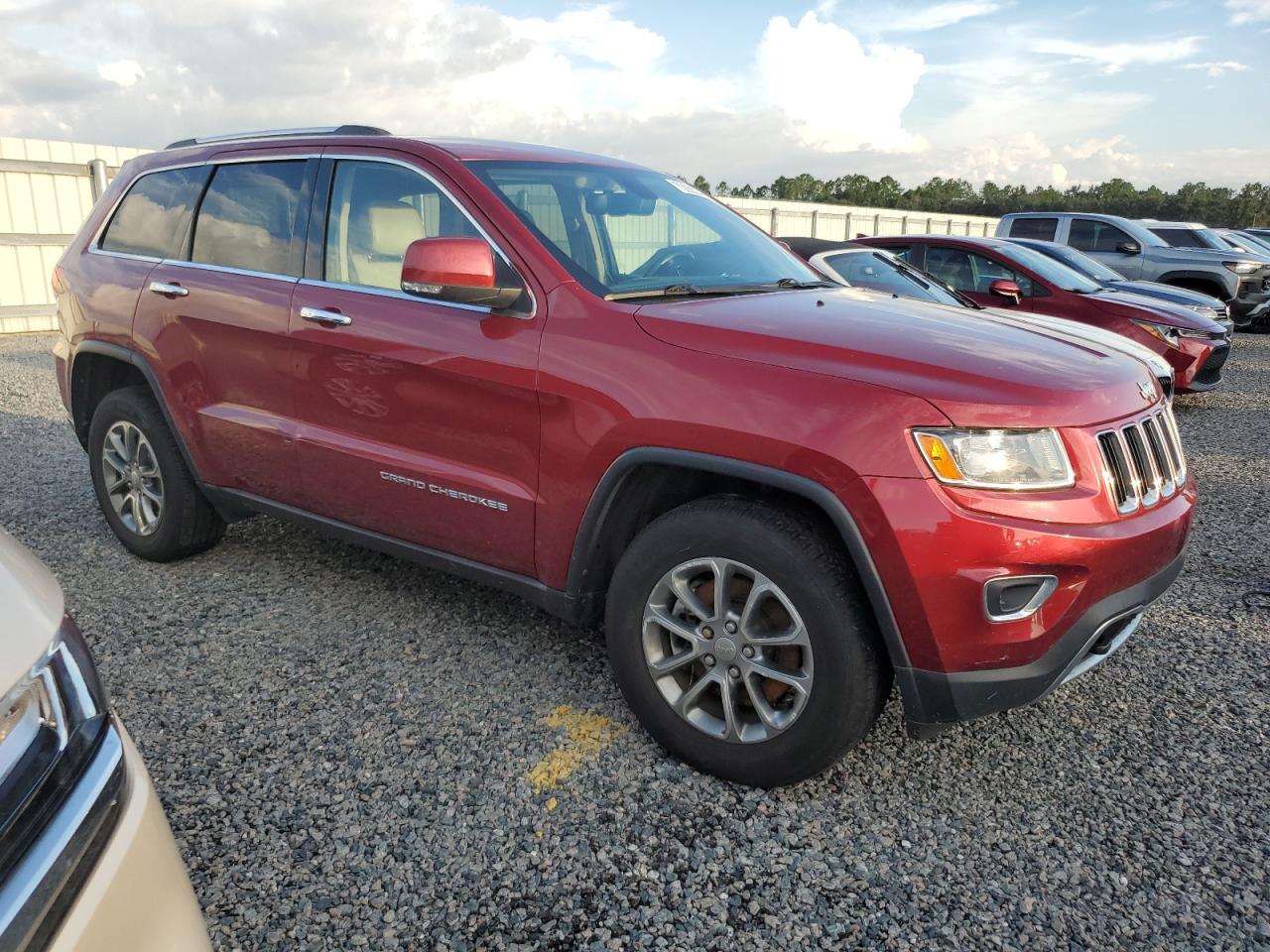 2014 Jeep Grand Cherokee VIN 1C4RJFBM5EC528713 Copart auction photo, water/flood damage thumbnail 4