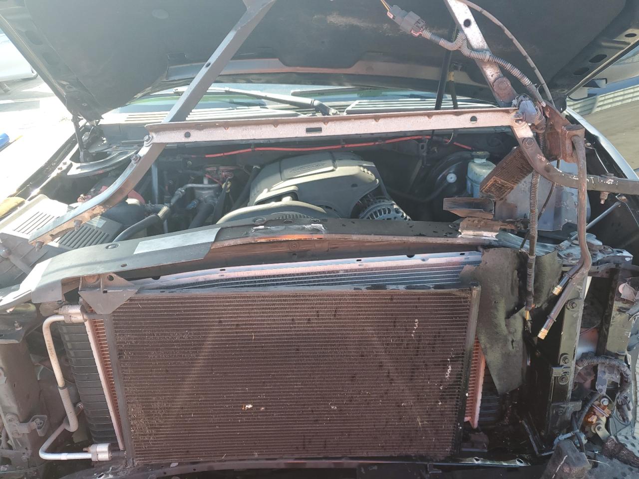 2008 Chevrolet Avalanche VIN 3GNEC12078G112860 Copart auction photo, front end damage thumbnail 12