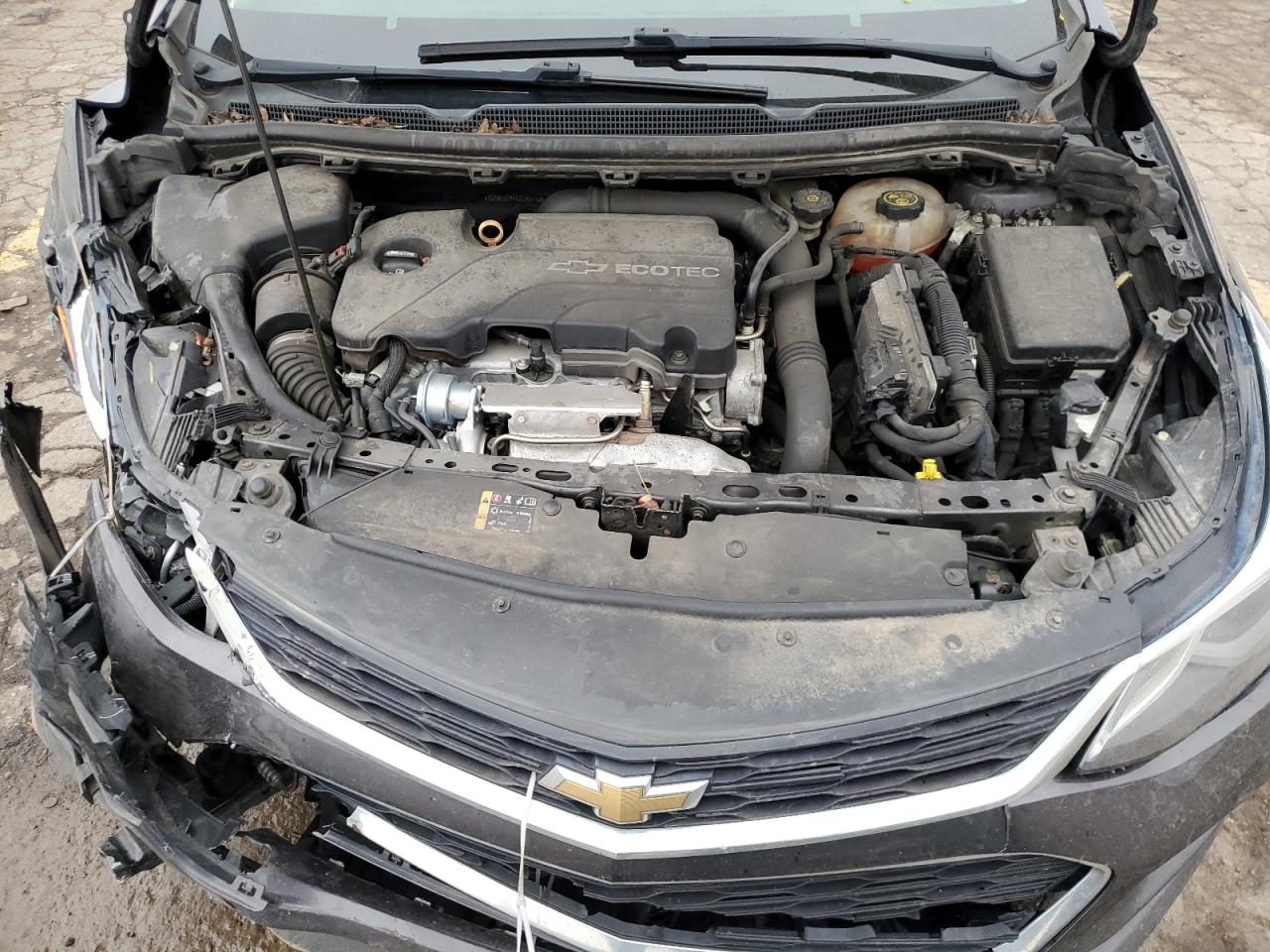 2016 Chevrolet Cruze VIN 1G1BE5SM4G7243117 Copart auction photo, front end / side damage thumbnail 11