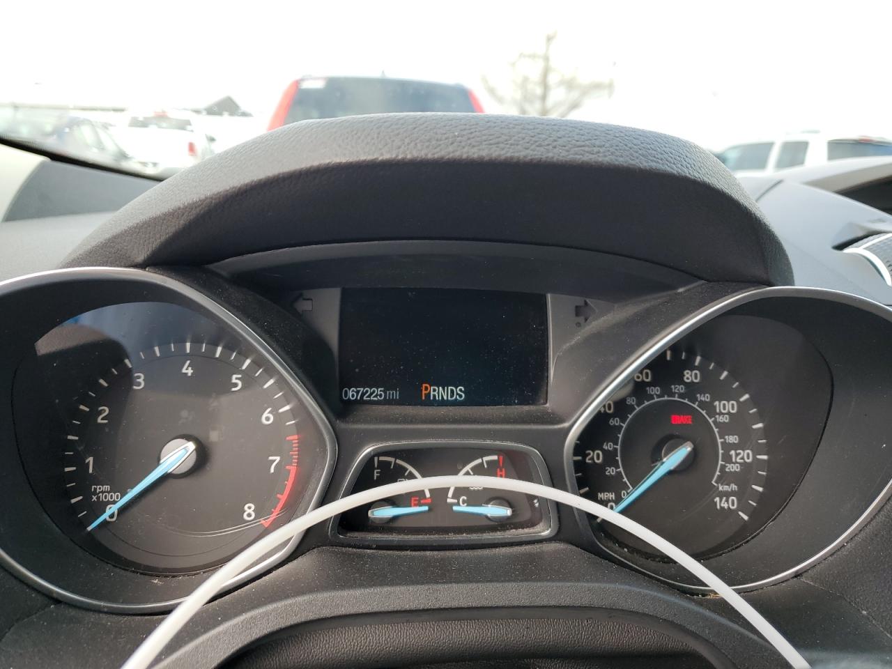 2017 Ford Escape VIN 1FMCU9GD8HUD82857 Copart auction photo, front end damage thumbnail 9