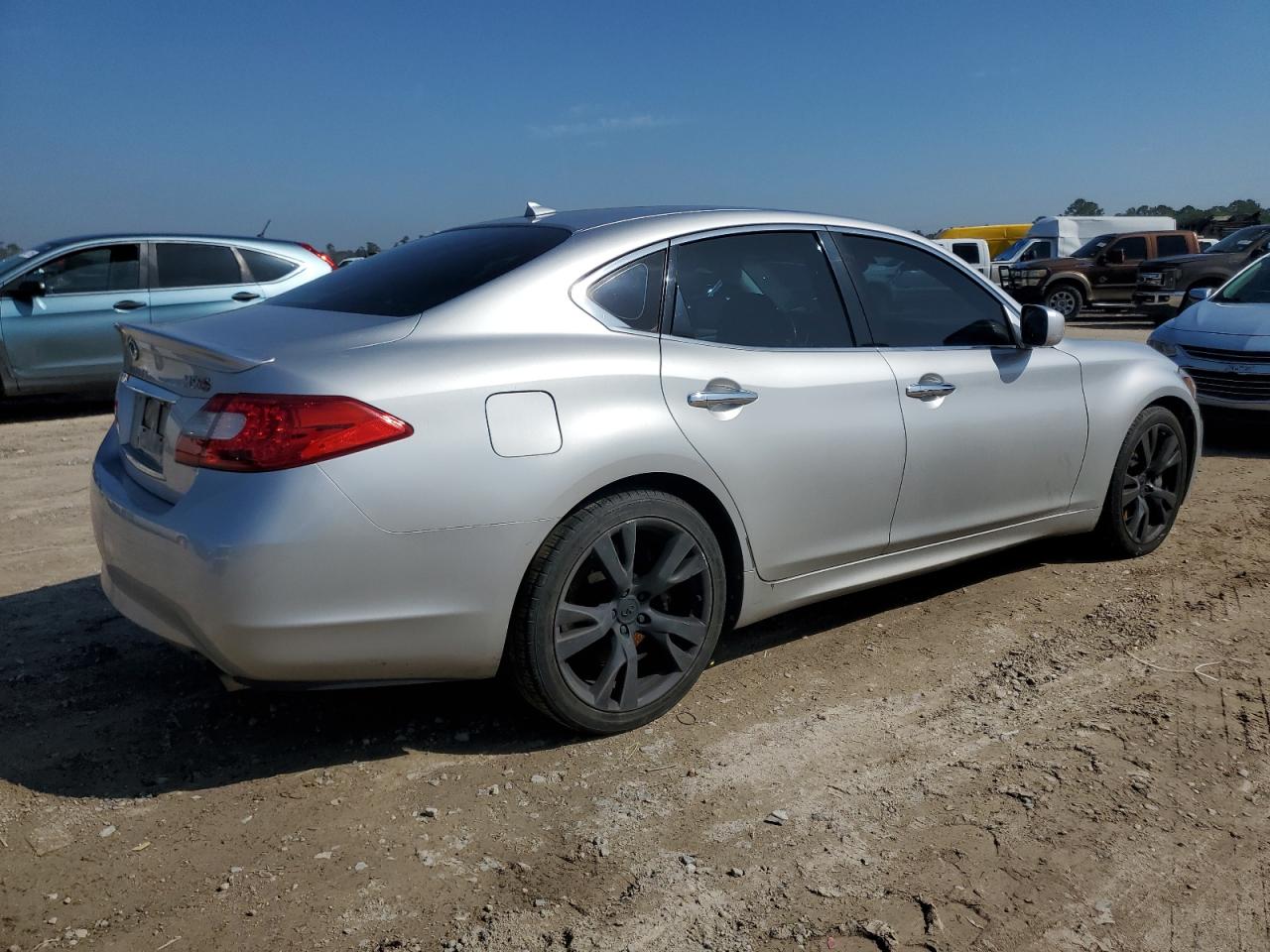 2011 Infiniti M VIN JN1AY1APXBM520669 Copart auction photo, mechanical / front end damage thumbnail 3