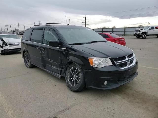 2017 Dodge Caravan VIN 2C4RDGCG3HR698571 Copart auction photo, side / undercarriage damage thumbnail 12