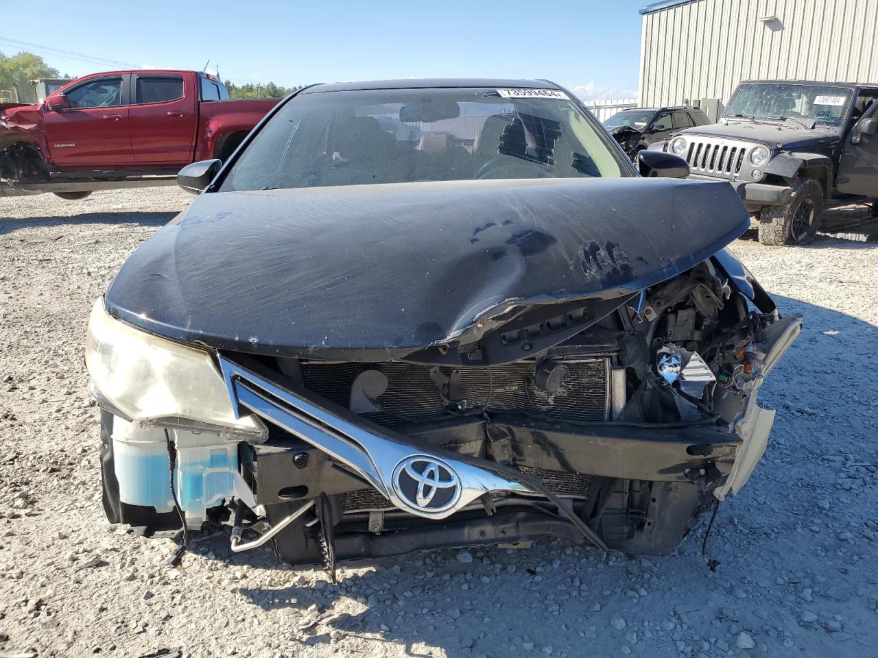 2012 Toyota Camry VIN 4T1BK1FK5CU015068 Copart auction photo, front end damage thumbnail 5