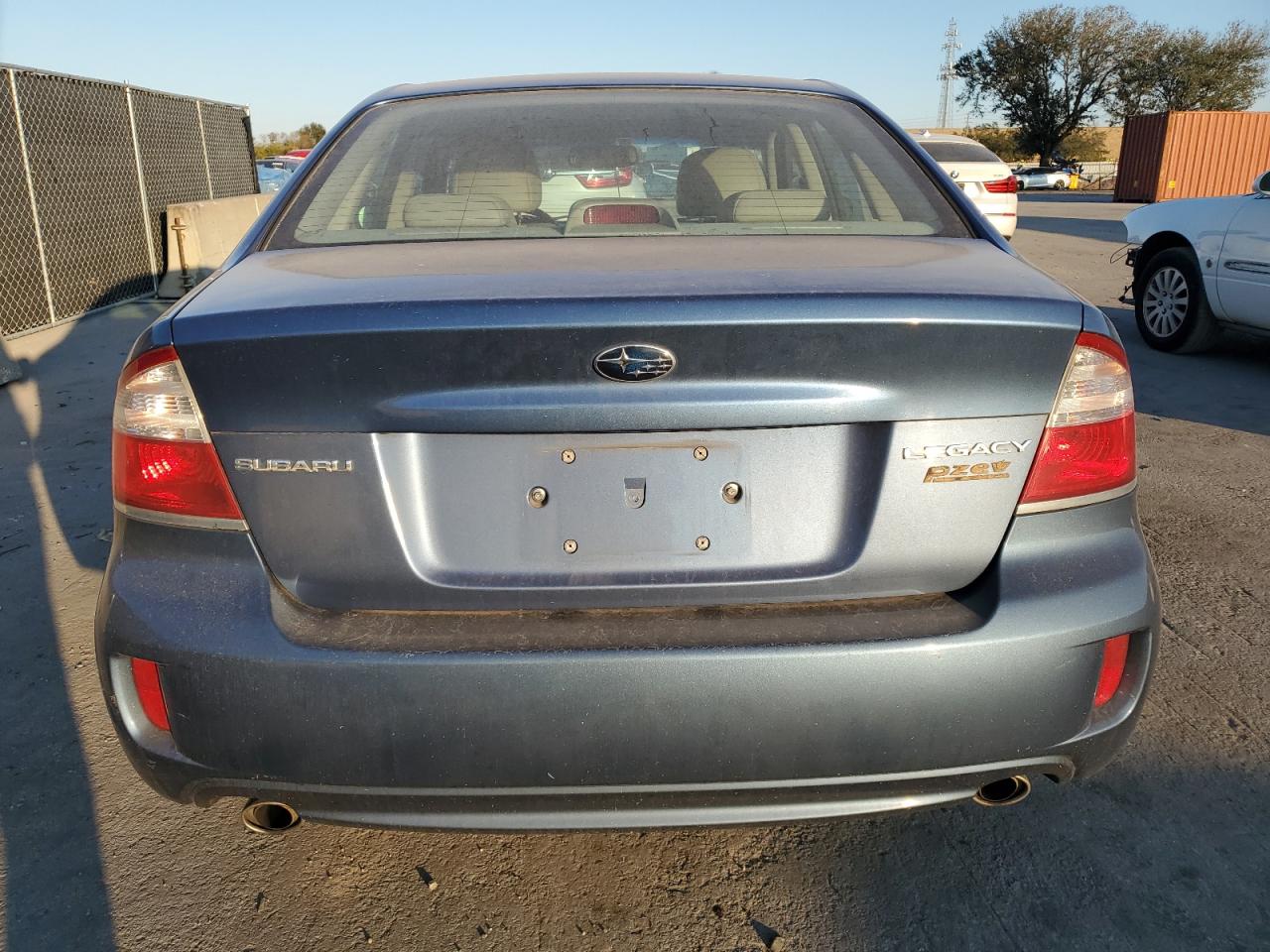 2008 Subaru Legacy VIN 4S3BL626287222837 Copart auction photo, front end damage thumbnail 6