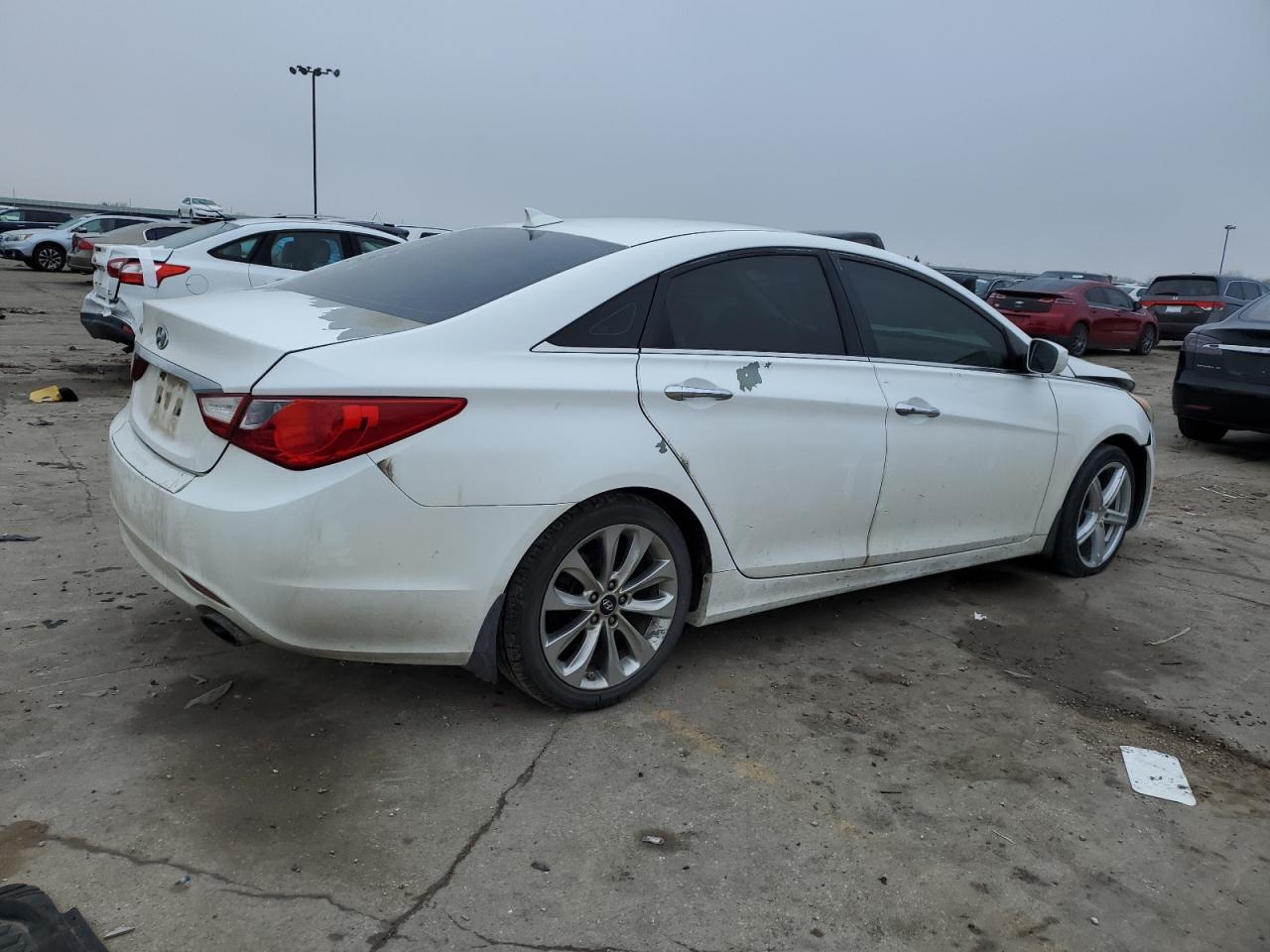 2013 Hyundai Sonata VIN 5NPEC4AC7DH678413 Copart auction photo, front end damage thumbnail 3