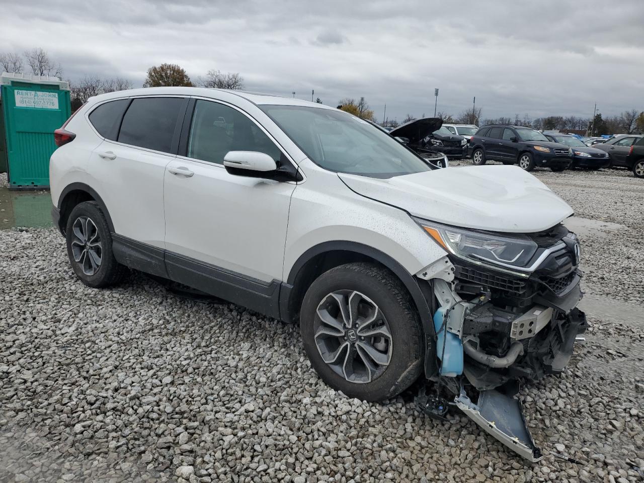 2020 Honda CR-V VIN 5J6RW2H8XLL039123 Copart auction photo, front end damage thumbnail 4