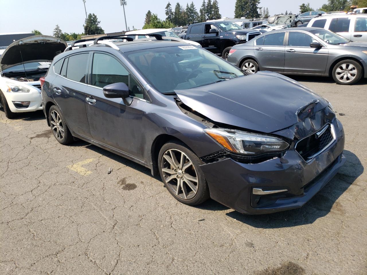 2017 Subaru Impreza VIN 4S3GTAU61H3743738 Copart auction photo, front end damage thumbnail 4