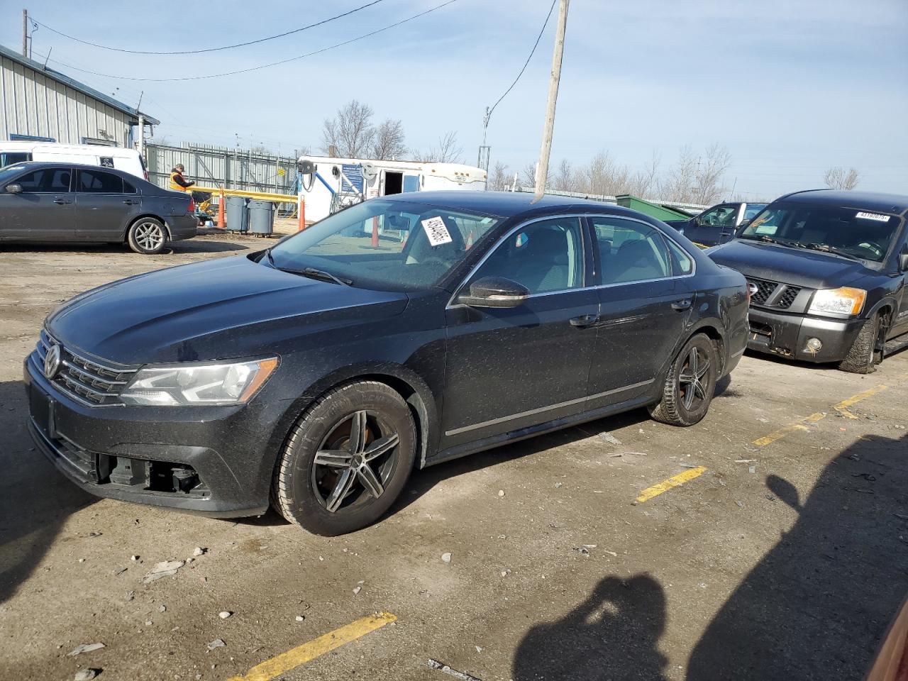 2017 Volkswagen Passat VIN 1VWAT7A38HC051668
