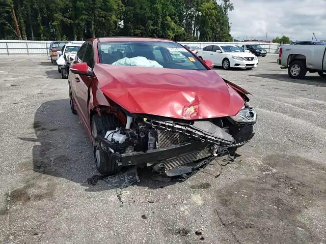 2018 Hyundai Elantra VIN KMHD04LB4JU587539 Copart auction photo, front end damage thumbnail 11