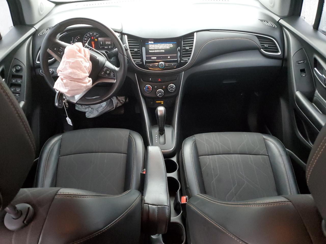 2021 Chevrolet Trax VIN KL7CJLSB8MB343558 Copart auction photo, front end / hail damage thumbnail 8